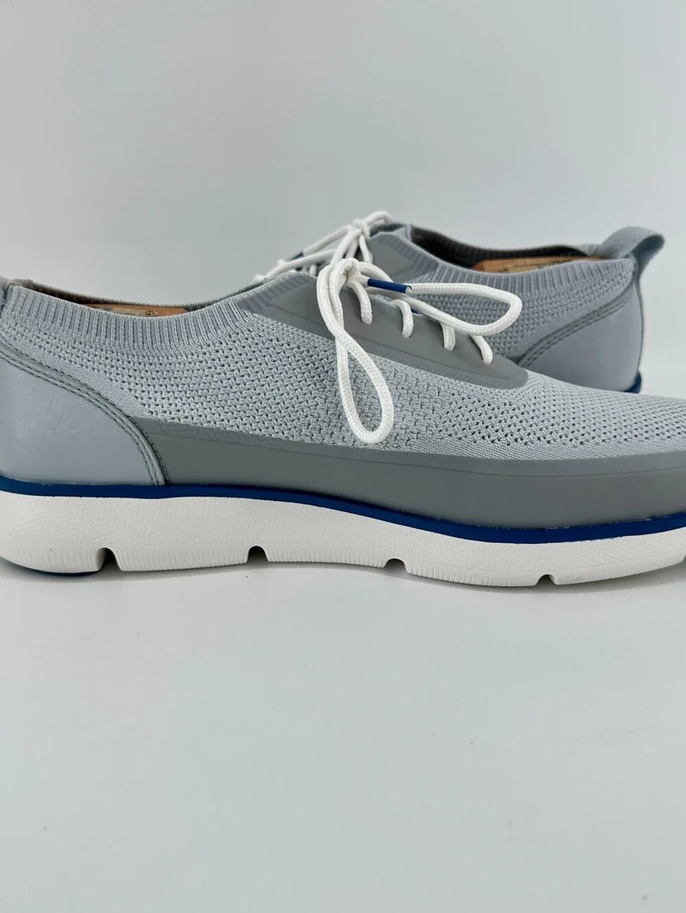 Cole Haan Men's Zerogrand  Omni Lace Up Gray/Blue Casual Sneaker 10M